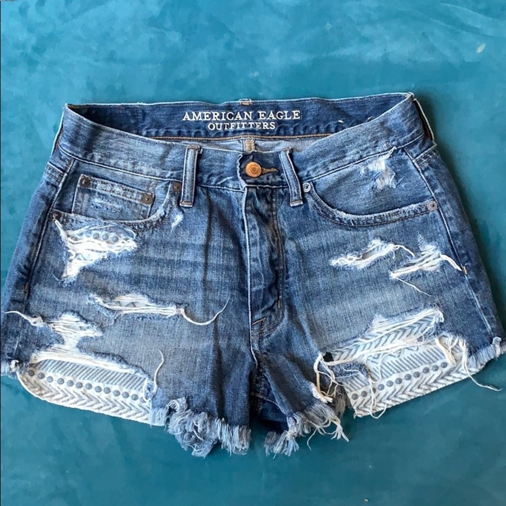 ☀️NWOT American Eagle Hi-Rise Festival Shorts🎡